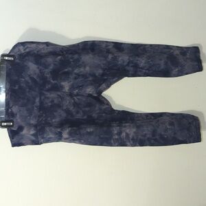 Lululemon Gray Diamond Dye Align Leggings 25" Inseam High Rise Women's Size 20